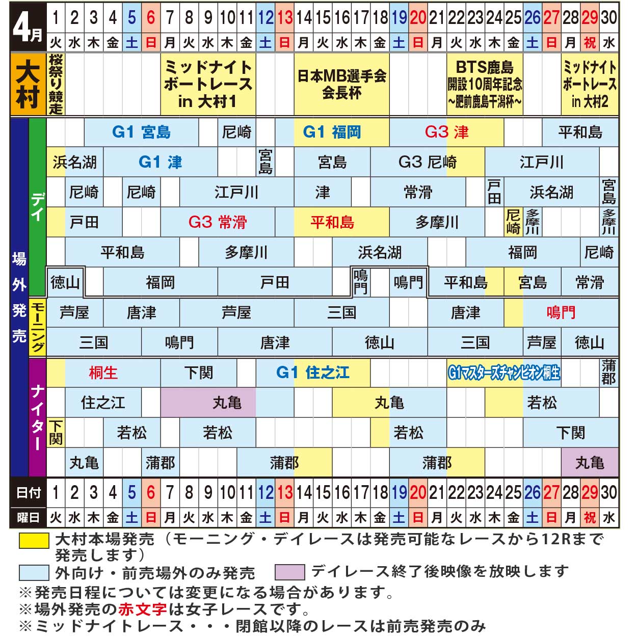 発売日程