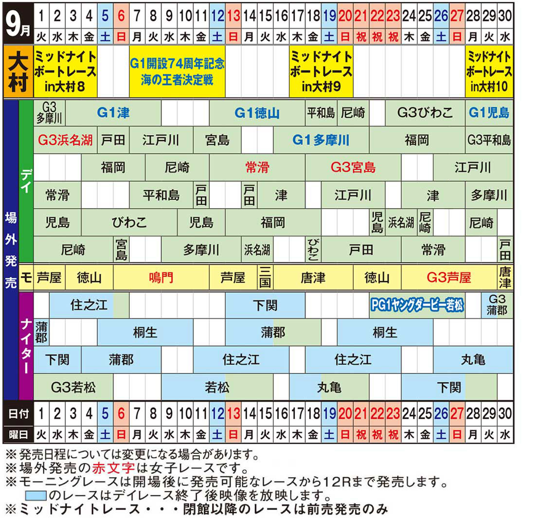 発売日程