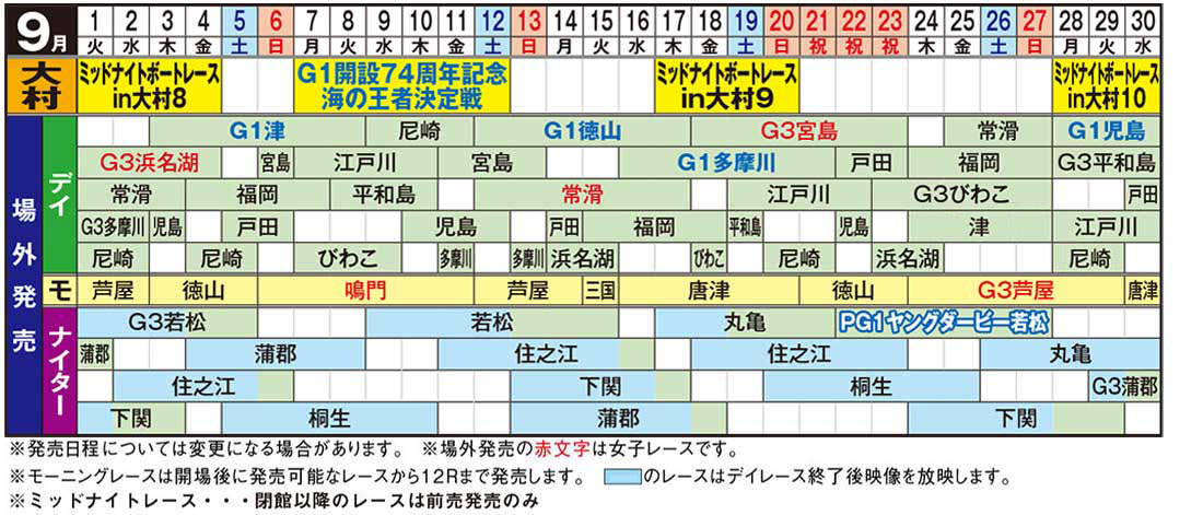 発売日程